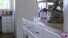 Brunette's Horny Pussy Gets Filled with Warm Cum After Intense Blowjob