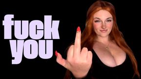 Fuck You - Unethical Findom Manipulation Homewreck Financial Domination Goddess Worship Loser Degradation Verbal Humiliation