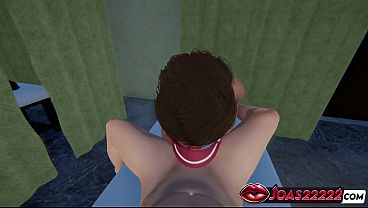 Beach girl Gonsabella enjoys a sloppy blowjob on the sand in this Rule34