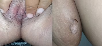 I love masturbating with my fingers in my chubby pussy