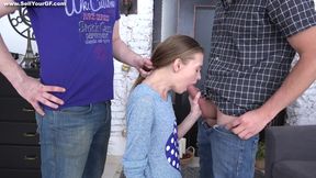 Sell your GF - her dirty wish granted