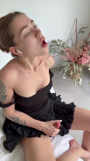 I always moan loudly when I milking myself, getting close to making an ahegao face and squirting