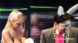 Kåta stora bröst gotisk MILF piratslyna cosplayer knullad på Halloween