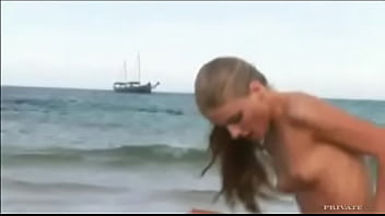 Cayenne Klein Gets Pussy Pounded Deep and Fast While in Salty Ocean