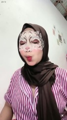 Uting Toket Basah Zahra Hijabers Cantik