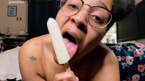 Sensual Sucking & Licking Popsicle ASMR