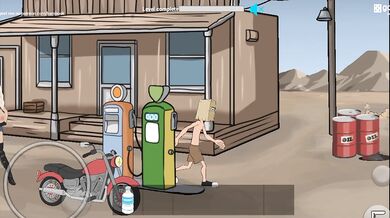 Petrol station passion housewife squirted rough oral anal