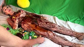 I Got Carried Away with the Chocolate When Making Easter Eggs