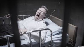 Sensual babe with natural jugs Jaye Summers jumps on a big cock