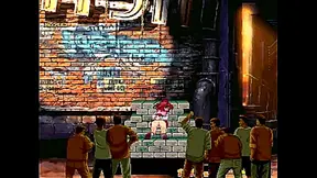 Hentai Warrior Dominates with Fiery Moves Steamy Oral Seduction Battle