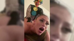 Gibby the Clown went crazy and fucked a busty girl