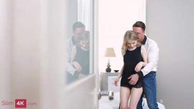 Blonde Teen's Naughty Adventure: Pleasing Her Man in HD