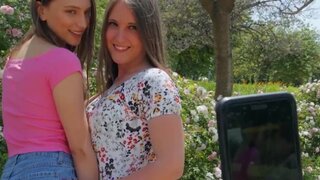 How to catch a thick dick outdoors on a hot summer day