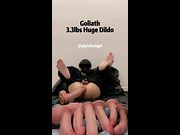 My Ass Gets Relentlessly Pounded by One Huge Toy After Another Until I’m Squirting and Cumming Uncontrollably