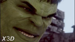 Black Widow tames the Hulk with anal sex