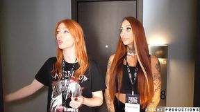 barbi kush & red firesquirt threesome lost keys, found cock