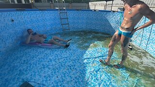 Amateur twink bareback fucking outdoors: the bosss discreet encounter