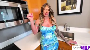 Stepmom takes stepson's shaft in needy POV scene