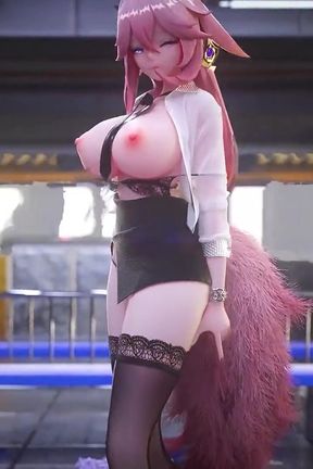 mmd Office Lady Uniform Pencil Skirt Lace Thong Secretary