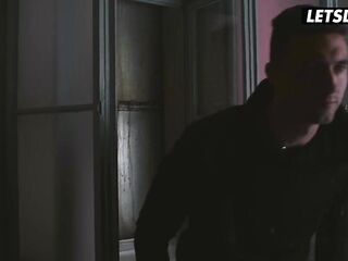 Stepsisters Marilyn Crystal & Ivy Maddox Have A Insane Anal Affair With Burglar - CONCUPISCENT HOSTEL