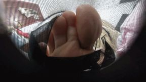 Worship your giantess Martina and admire her feet VR360