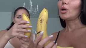 SWALLOW BANANA PIECES (f)