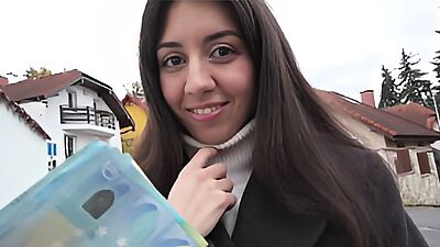 Public Agent Petite Russian Katty West public pick up POV blowjob hardcore fuck with big dick