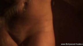 Busty Babe Working Her Hips in a Naughty Indian Dance