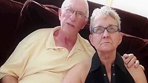 Horny Amateur Granny Cuckolds Her Husband With A Young Stud