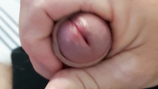 Fast Jack Off - Toying with my Jizz