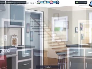 Hot Kisses In The Car With My Stepmom Alone - Summer Time Saga