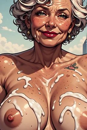 Cum on Boobs Ai Art