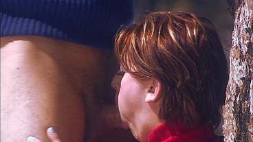 Eve Laurence knows she's good at giving head, so she makes sure to clear her throat before...