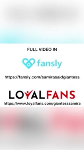 Giantess humiliates a tiny man, devours him and then enjoys his digestion