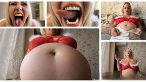 I masturbate to my very full and chubby belly when you are inside it WMV