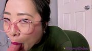 Hot Asian Librarian Swallows Cum to Keep You Quiet -ASMR BJ