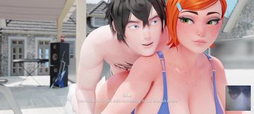 Gwen From Benten Is Fucked During Workout. She Saws My Hard Dick and Fucks