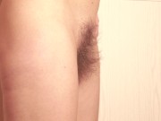 Sexy MILF Hairy Sara brushes and shows of her massive bush - Join my OnlyFans for full video