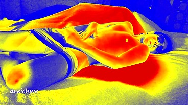 Hot sex in tanning machine