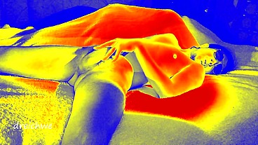 Hot sex in tanning machine