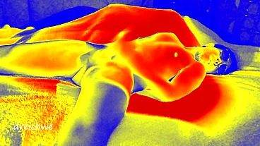 Hot sex in tanning machine
