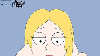 Francine’s Sloppy POV Blowjob in American Dad Animation