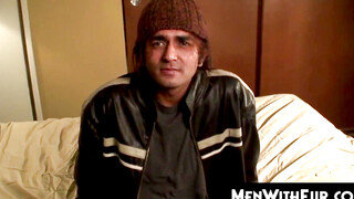 MenWithFur.com - Naughty butt fucker strokes his hairy shaft and cums