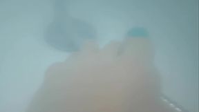 Underwater foot worship