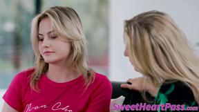 ”Young gorgeous dyke seeks comfort in mature womans touch”