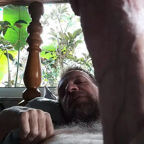 cum play with stepdad&#039;s cockhead by Hairyartist