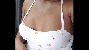 Pulling My Tits &amp_ Cock Out &amp_ Cumming For You