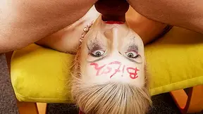 Skinny Chick Gets Extreme Face Fucked