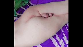 Cute Slim Ladyboy Homemade Sexy Performance Short Shorts Cute Bra White Body Shemale Booty Femboy Bi