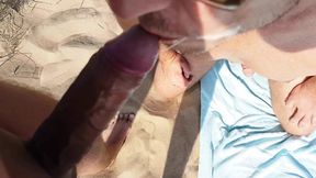 Public - Saterday Suck and Swallow at the Beach